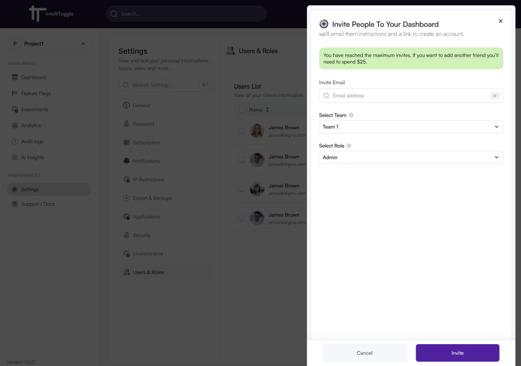 Users Roles: Add new user